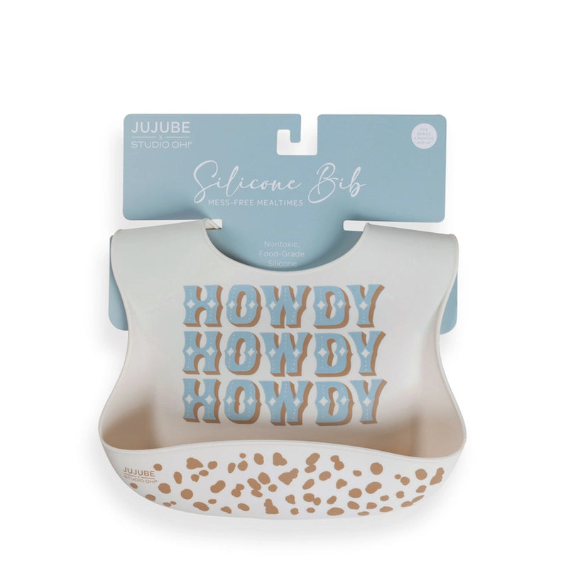 Jujube Silicone Bib