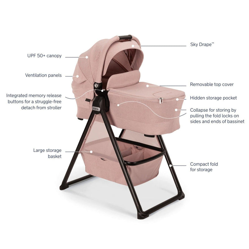 Nuna TRIV Next + Pipa Aire RX + Lytl Bassinet Bundle | Thistle Collection