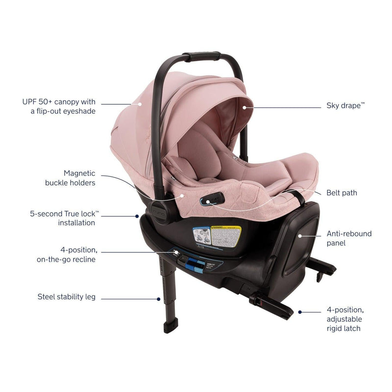 Nuna TRIV Next + Pipa Aire RX Travel System | Thistle Collection
