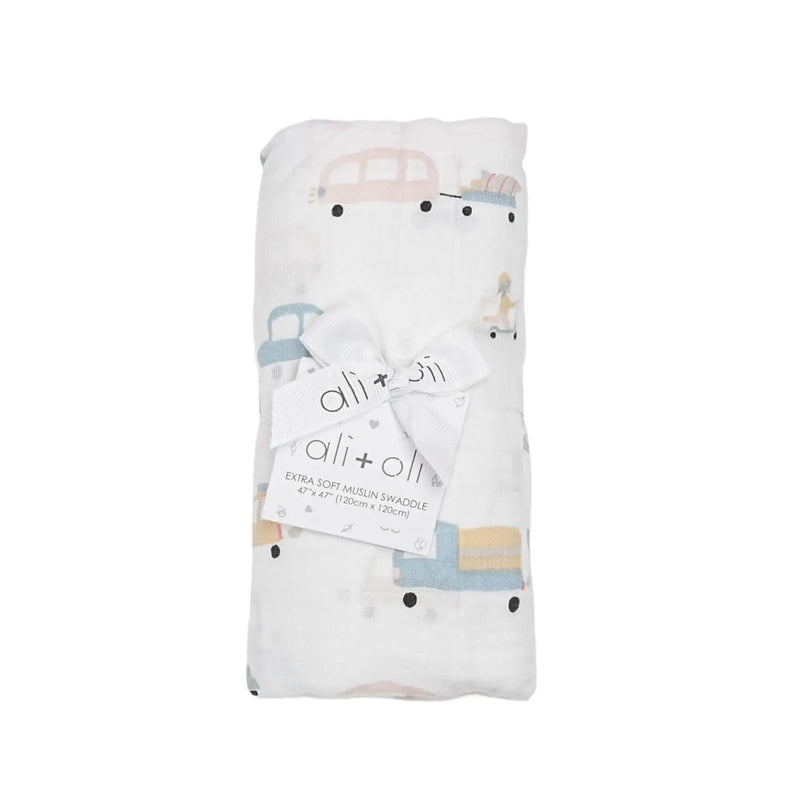 Bamboo Muslin Swaddle Blanket