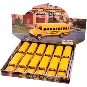 Classic School Bus 5 Inch Die Cast