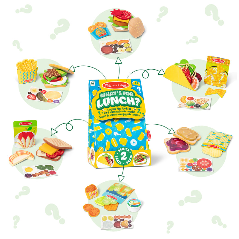 What is for Lunch? Surprise Meal Play Food Set Series 2