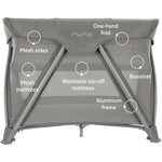 Nuna COVE Aire Go Playard + Bassinet