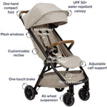 Nuna TRVL Stroller + Carry Bag