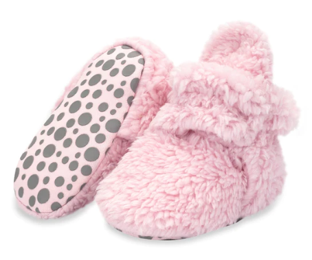 Zutano Furry Gripper Baby Bootie