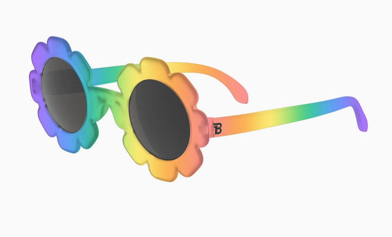 Baby Sunglasses Original Flower: Flower Power | Smoke Lenses