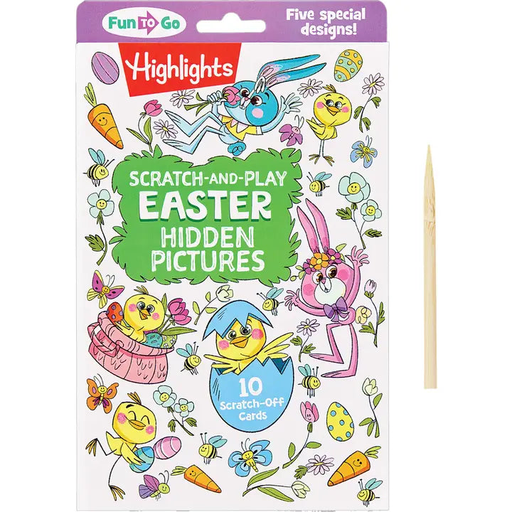 Scratch-And-Play Hidden Pictures