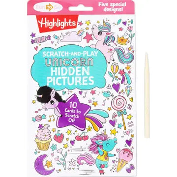 Scratch-And-Play Hidden Pictures
