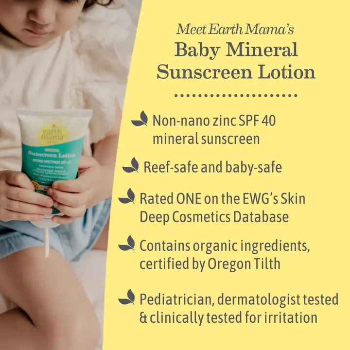 Baby Mineral Sunscreen Lotion - Spf 40