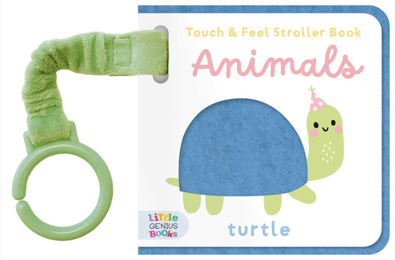 Touch & Feel Stroller Book - Animals By Little Genius Books