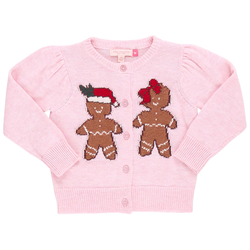Girls Constance Sweater - Gingerbread
