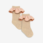Juliet Satin Trim Sock