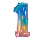 40" Opal Holographic Megaloon - Tadpole