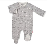 Baa Baa Baby Modal Magnetic Footie - Tadpole