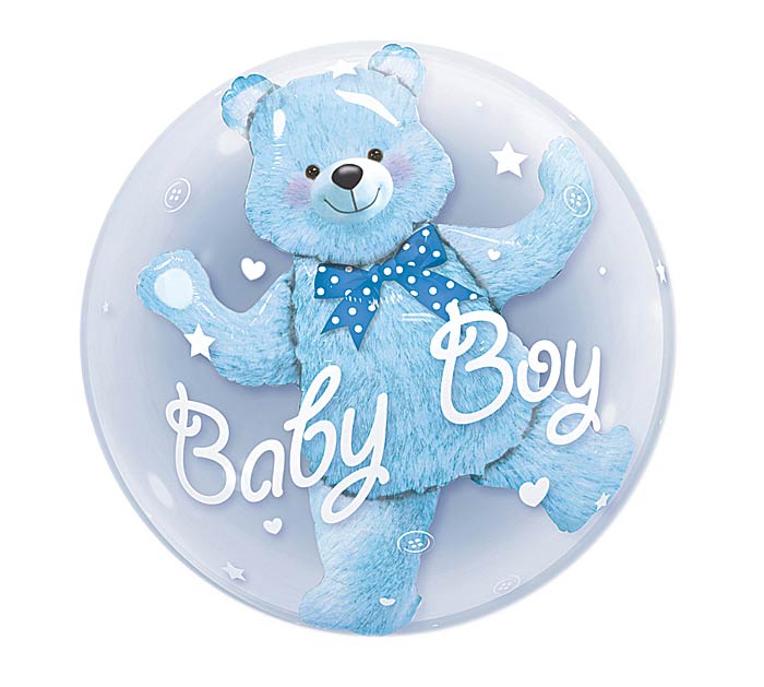 Baby Blue Bear Ballon 24" - Tadpole