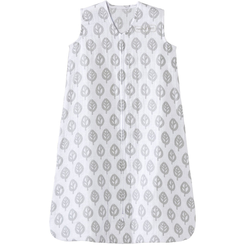 Halo SleepSack Muslin Wearable Blanket Grey Tree Leaf - Tadpole