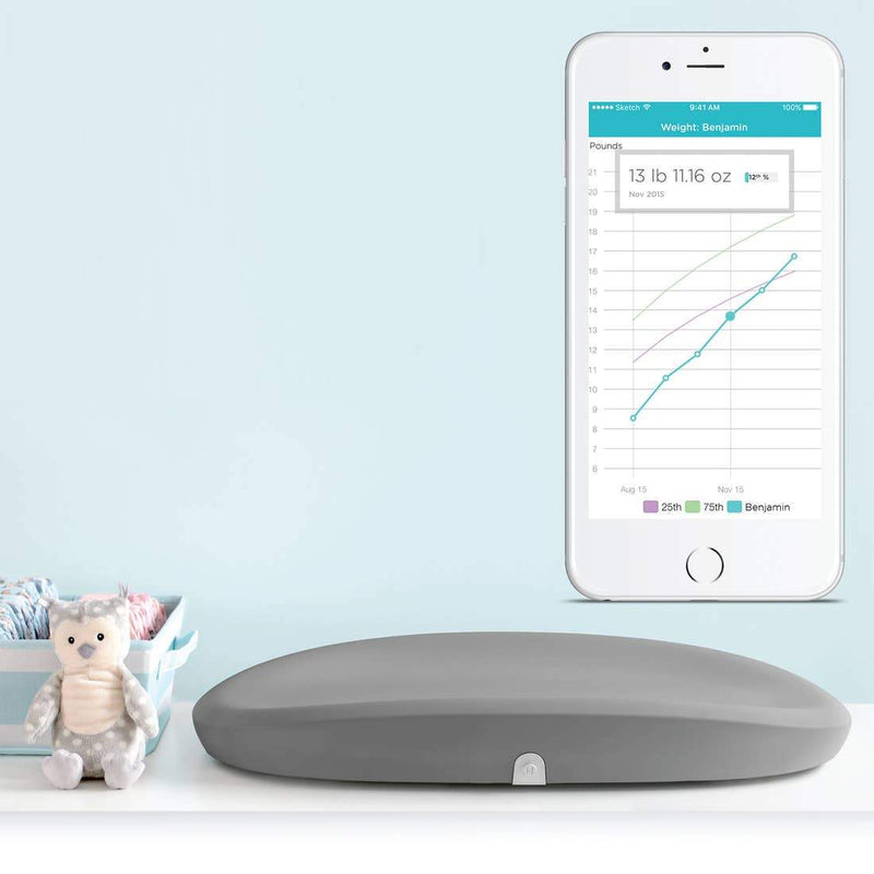 Hatch Grow Smart Changing Pad & Scale - Tadpole
