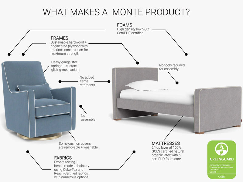 Monte Design Como Glider - QUICK SHIP - Tadpole