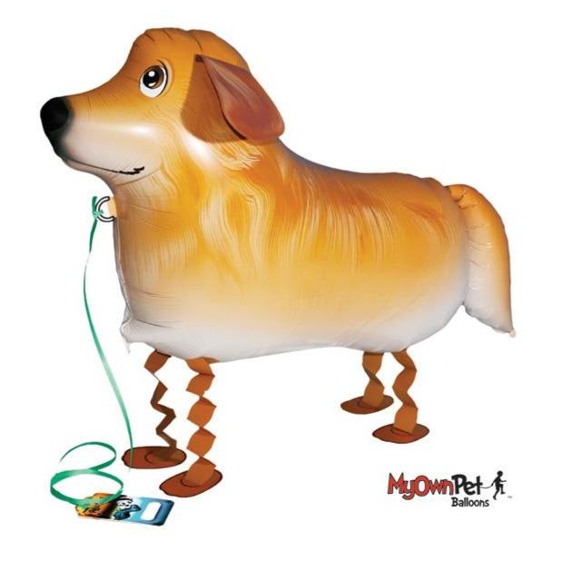 My Very Own Pet Balloon 27" Golden Retriever - Tadpole