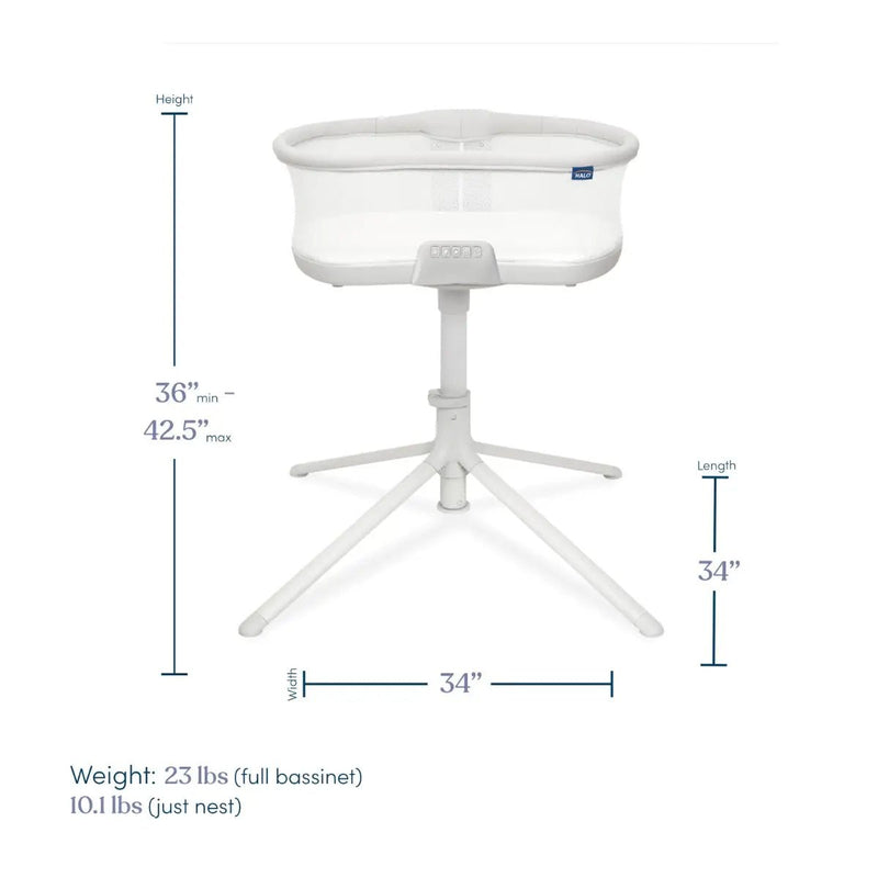 NEW! HALO Bassinest 3.0 Soothing Swivel Sleeper - Tadpole