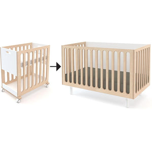 Oeuf Fawn Crib & Bassinet System