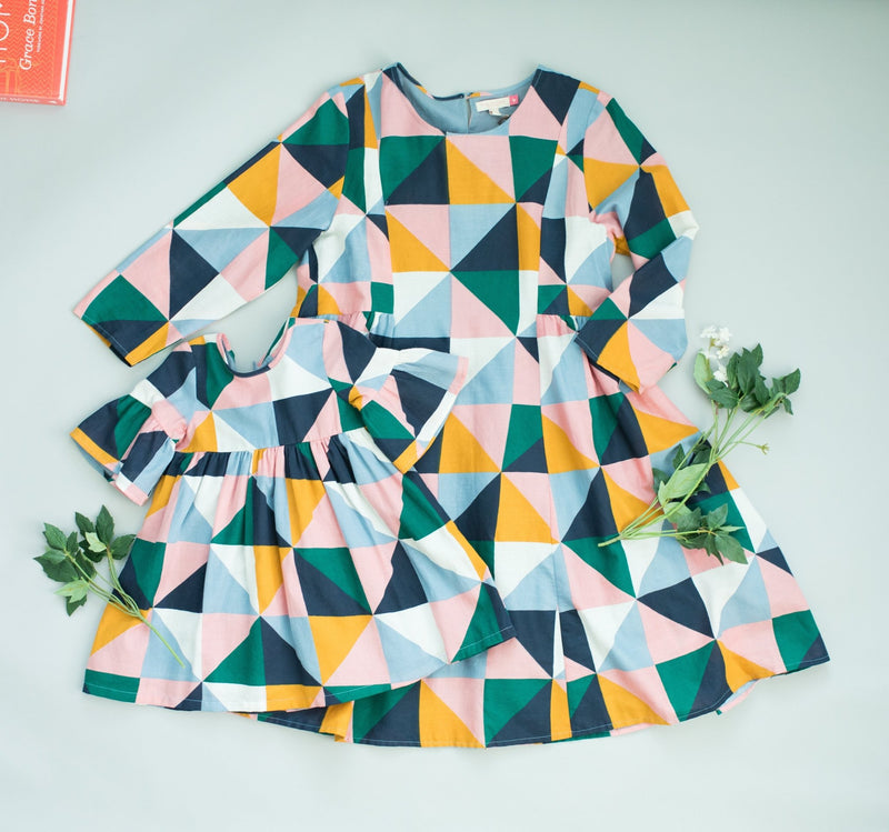 Pink Chicken Heather Dress - Tadpole